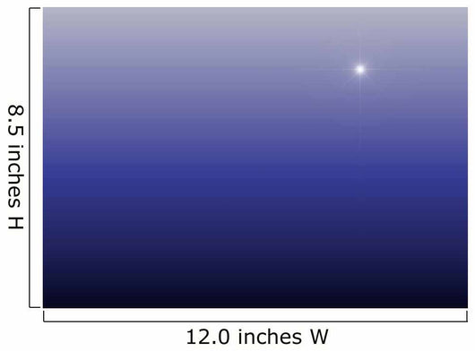 Star over Bethlehem Wall Decal