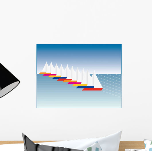 Regatta Wall Decal