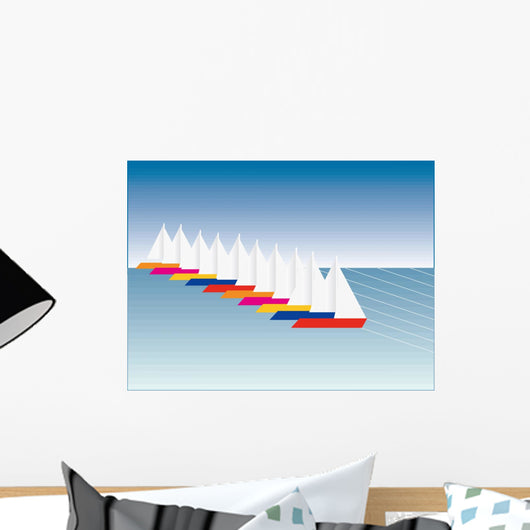 Regatta Wall Decal