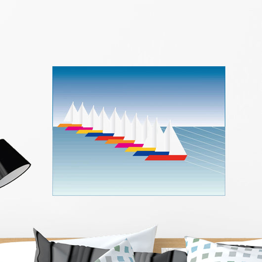 Regatta Wall Decal
