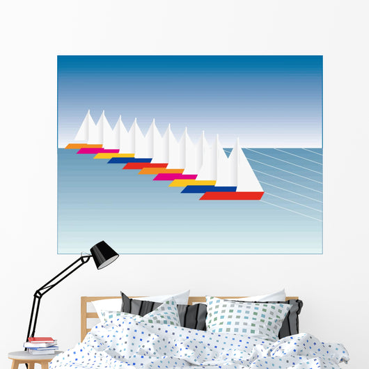 Regatta Wall Decal