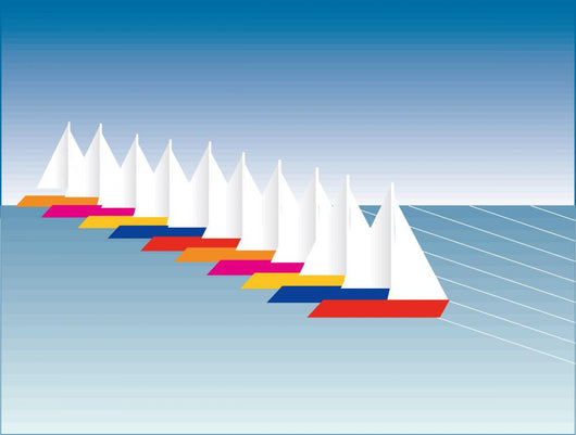 Regatta Wall Decal