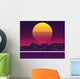 Retro Futuristic Wall Decal