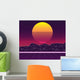 Retro Futuristic Wall Decal