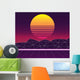 Retro Futuristic Wall Decal