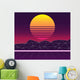 Retro Futuristic Wall Decal