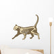 Cat Skeleton Wall Decal