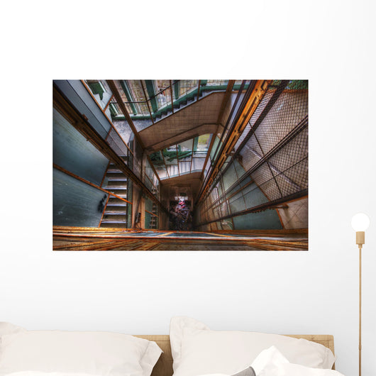Elevator Shaft Wall Decal