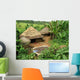 Thatched Hut Ethiopia Wall Decal Design 4