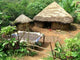 Thatched Hut Ethiopia Wall Decal Design 3