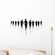 Running towards Finish Wall Decal