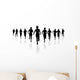 Running towards Finish Wall Decal
