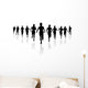 Running towards Finish Wall Decal