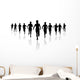 Running towards Finish Wall Decal