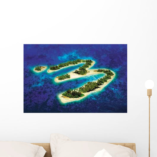 Island Happiness Wall Decal