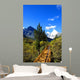 The road leading to the snow mountain Wall Mural