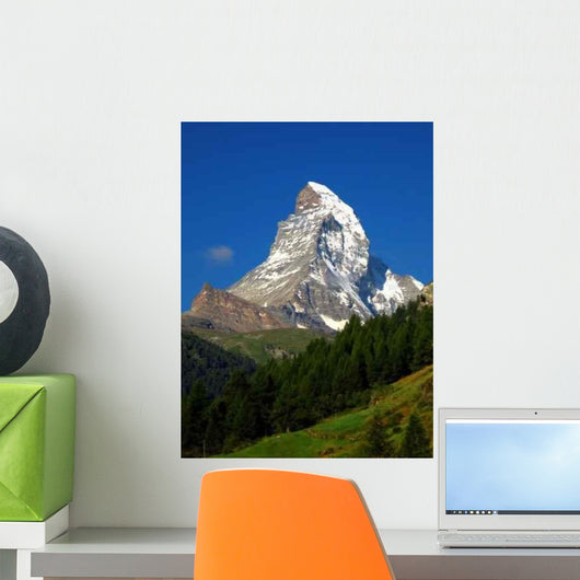 Matterhorn Wall Decal Design 2