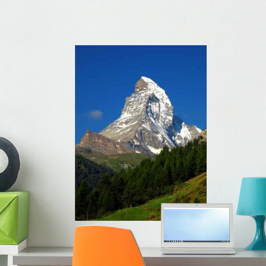Matterhorn Wall Decal Design 2