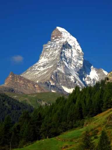 Matterhorn Wall Decal Design 2