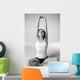 Yoga Stretching Wall Decal