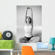 Yoga Stretching Wall Decal