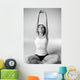 Yoga Stretching Wall Decal