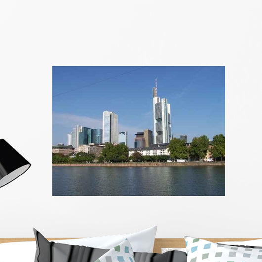 Frankfurt Skyline Wall Decal Design 2