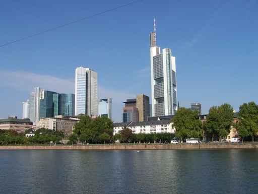 Frankfurt Skyline Wall Decal Design 2