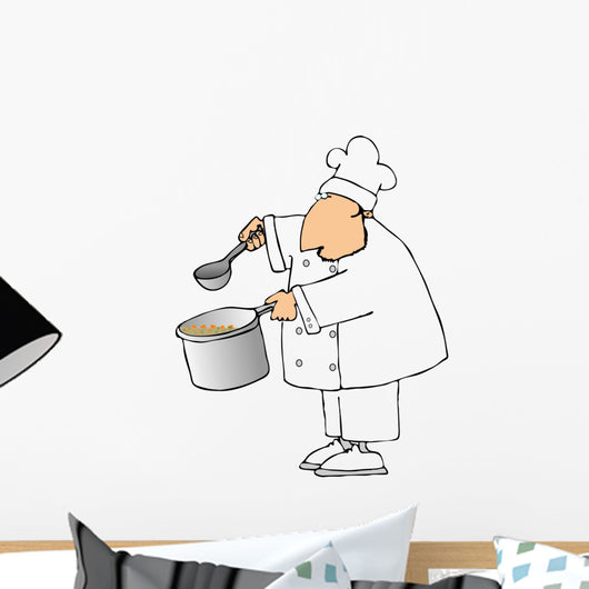 Soup Chef Wall Decal