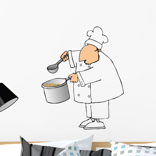 Soup Chef Wall Decal