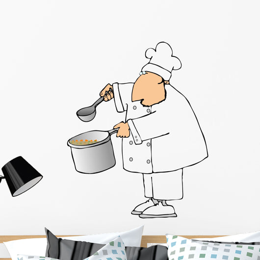 Soup Chef Wall Decal