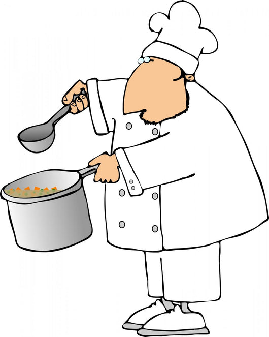 Soup Chef Wall Decal