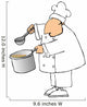 Soup Chef Wall Decal