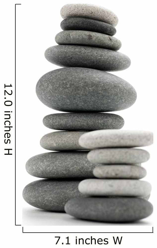 Zen Balancing Stones Wall Decal