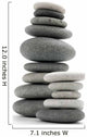 Zen Balancing Stones Wall Decal