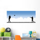 Football Touchdown Wall Decal