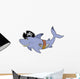 Pirate Shark Wall Decal