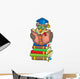 Reading Owl Teacher Books Wall Decal