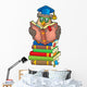 Reading Owl Teacher Books Wall Decal