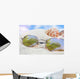 Sunglasses Beach with Seashells Wall Decal Design 4
