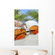 Sunglasses Beach with Seashells Wall Decal Design 3