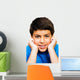 Portrait Boy Smiling Wall Decal