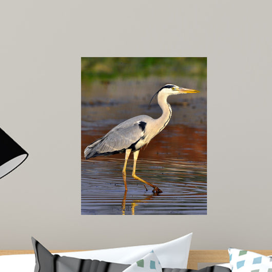 Airone Heron Wall Decal Design 1