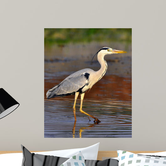 Airone Heron Wall Decal Design 1