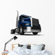 Truck Concept 3D Render Wall Decal