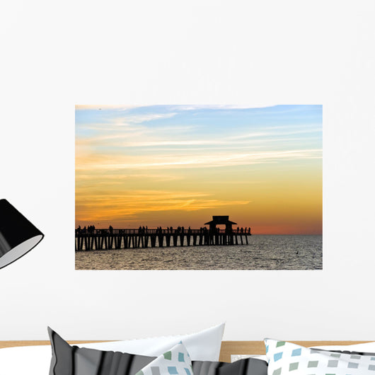 Pier Naples Florida USA Wall Decal