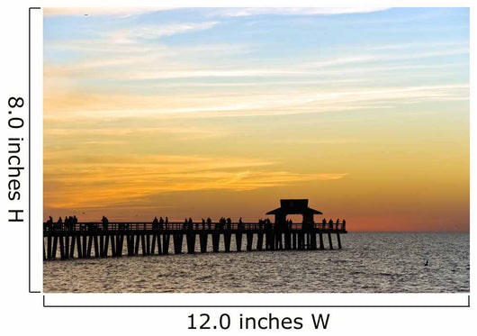 Pier Naples Florida USA Wall Decal