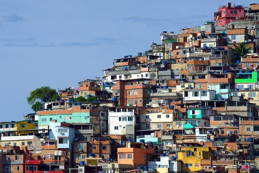 Brazilian Favela Rio Janeiro Wall Decal