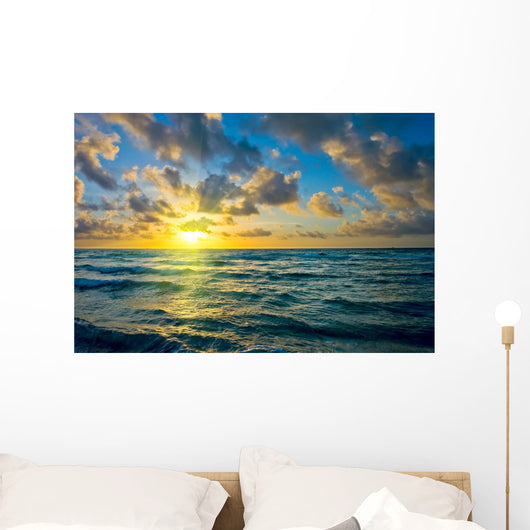 Sunrise Atlantic Ocean Coast Wall Decal