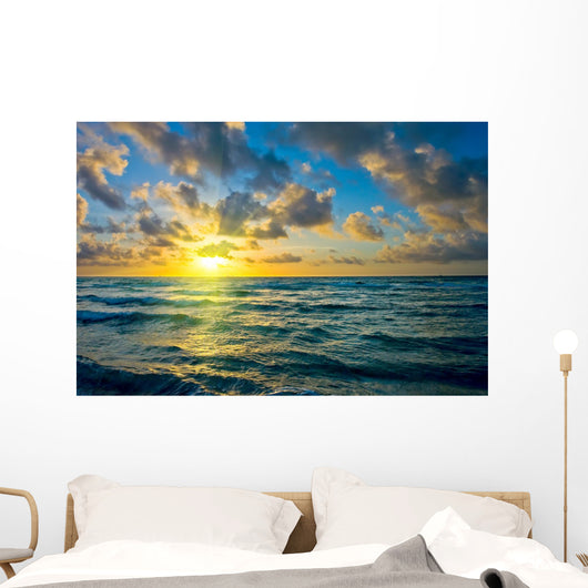 Sunrise Atlantic Ocean Coast Wall Decal